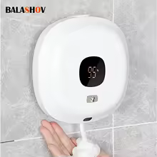 Dispensadores automáticos de jabón de espuma con carga USB, lavadora de manos inteligente para baño