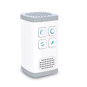 Mini purificador de aire de ozono y anión 2 en 1, enchufe, tamaño compacto, purificador del aire, e