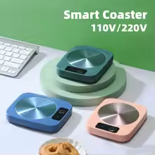 Calentador de tazas eléctrico, almohadilla calefactora de agua para té de la leche, calentador de t